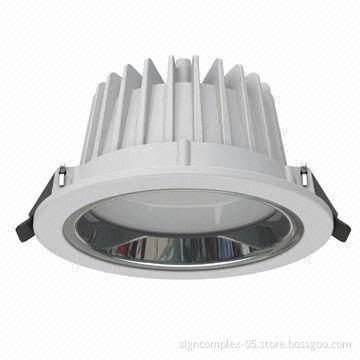 LED Downlight with 1,396lm Luminous Flux, 30-piece LED Quantity, 100 to 240V AC, 50/60Hz Voltage